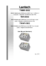 Preview for 1 page of Lantech TWMR-5002 User Manual