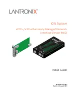 Предварительный просмотр 1 страницы Lantronix 222 Series Installation Manual