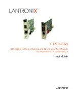 Lantronix C3210-10 Series Installation Manual предпросмотр