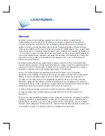 Preview for 5 page of Lantronix Device Server UDS 10 User Manual