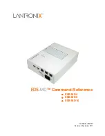 Lantronix EDS-MD EDS-MD4 Command Reference Manual preview