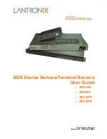 Preview for 1 page of Lantronix EDS16PR User Manual