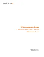 Lantronix ETS16PR Installation Manual preview