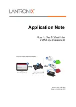 Lantronix FOX3-3G-BLE Application Note preview