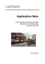 Lantronix FOX3-3G-DR Application Note preview