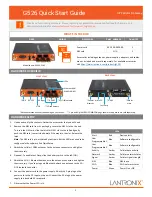 Lantronix G526 Quick Start Manual preview