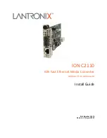 Lantronix ION C2110 Install Manual preview