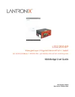 Предварительный просмотр 1 страницы Lantronix LS Series User Manual