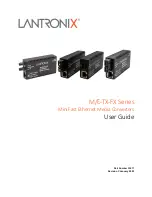 Lantronix M/E-TX-FX Series User Manual предпросмотр