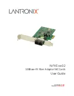 Предварительный просмотр 1 страницы Lantronix N-FXE-02 Series User Manual