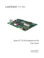 Preview for 1 page of Lantronix Open-Q 212A User Manual