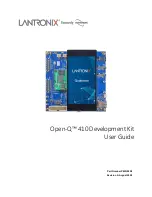 Lantronix Open-Q 410 User Manual preview