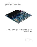 Preview for 1 page of Lantronix Open-Q 660 mSOM User Manual