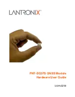 Предварительный просмотр 1 страницы Lantronix PNT-SG3FS Hardware User'S Manual