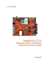 Предварительный просмотр 1 страницы Lantronix PremierWave Enterprise Wi-Fi 2050 User Manual