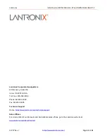 Предварительный просмотр 51 страницы Lantronix SISPM1040-384-LRT-C Install Manual