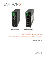 Preview for 1 page of Lantronix SISTP10 0-3-LRT Series Install Manual