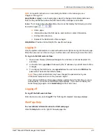 Preview for 42 page of Lantronix SLB088411-01 User Manual