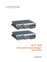 Preview for 1 page of Lantronix SLC 8000 Series User Manual