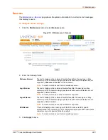 Предварительный просмотр 243 страницы Lantronix SLC8 User Manual