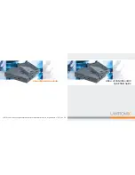 Предварительный просмотр 1 страницы Lantronix UBOX 2100 Quick Start Manual