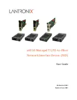 Preview for 1 page of Lantronix x6010 User Manual