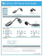 Lantronix xDirect-IAP Quick Start Manual preview