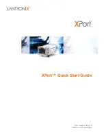 Lantronix XPort 080-318 Quick Start Manual предпросмотр