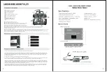 Предварительный просмотр 3 страницы Lanxiang Model Aircraft YF-23 Instruction Manual