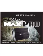 Предварительный просмотр 1 страницы Lanzar 1200 User Manual