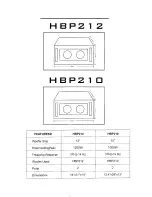 Preview for 2 page of Lanzar HBP212 Specifications