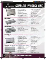 Предварительный просмотр 6 страницы Lanzar HTG 2100D Catalog