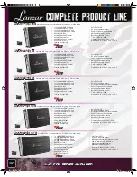 Предварительный просмотр 20 страницы Lanzar HTG 2100D Catalog