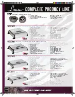 Предварительный просмотр 32 страницы Lanzar HTG 2100D Catalog