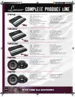 Предварительный просмотр 50 страницы Lanzar HTG 2100D Catalog