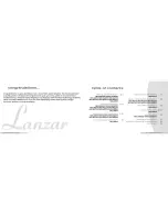 Предварительный просмотр 2 страницы Lanzar LANZAR MAX MXA1600 Owner'S Manual