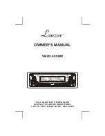 Preview for 1 page of Lanzar Lanzar Vibe VBD2600MP Owner'S Manual