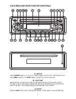 Предварительный просмотр 6 страницы Lanzar Lanzar Vibe VBD300 Owner'S Manual