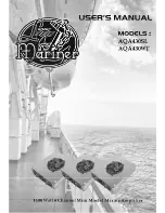 Предварительный просмотр 1 страницы Lanzar Mariner AQA430SL User Manual