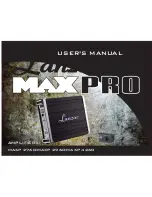 Lanzar Max Pro MAXP 2760 User Manual preview