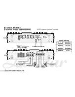 Предварительный просмотр 8 страницы Lanzar OPTI 100X4 Owner'S Manual