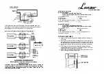 Предварительный просмотр 1 страницы Lanzar OPTICAP60 Manual