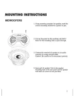 Preview for 3 page of Lanzar Optidrive OPTI6C Installation Manual