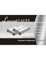 Предварительный просмотр 1 страницы Lanzar OPTIHC 3502 Owner'S Manual