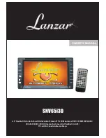 Предварительный просмотр 1 страницы Lanzar SNV65i3D Owner'S Manual