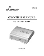 Lanzar SVM5 Owner'S Manual preview