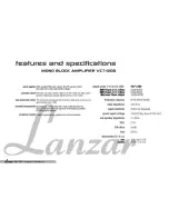 Предварительный просмотр 4 страницы Lanzar Vector VCT-1200 Owner'S Manual