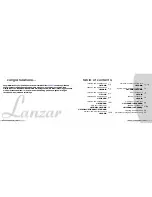 Предварительный просмотр 2 страницы Lanzar VECTOR VCT-2010 Owner'S Manual