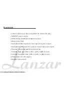 Предварительный просмотр 4 страницы Lanzar vibe4000D Owner'S Manual