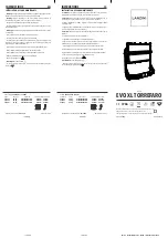 LANZINI EVO XL TORREFARO Instructions предпросмотр